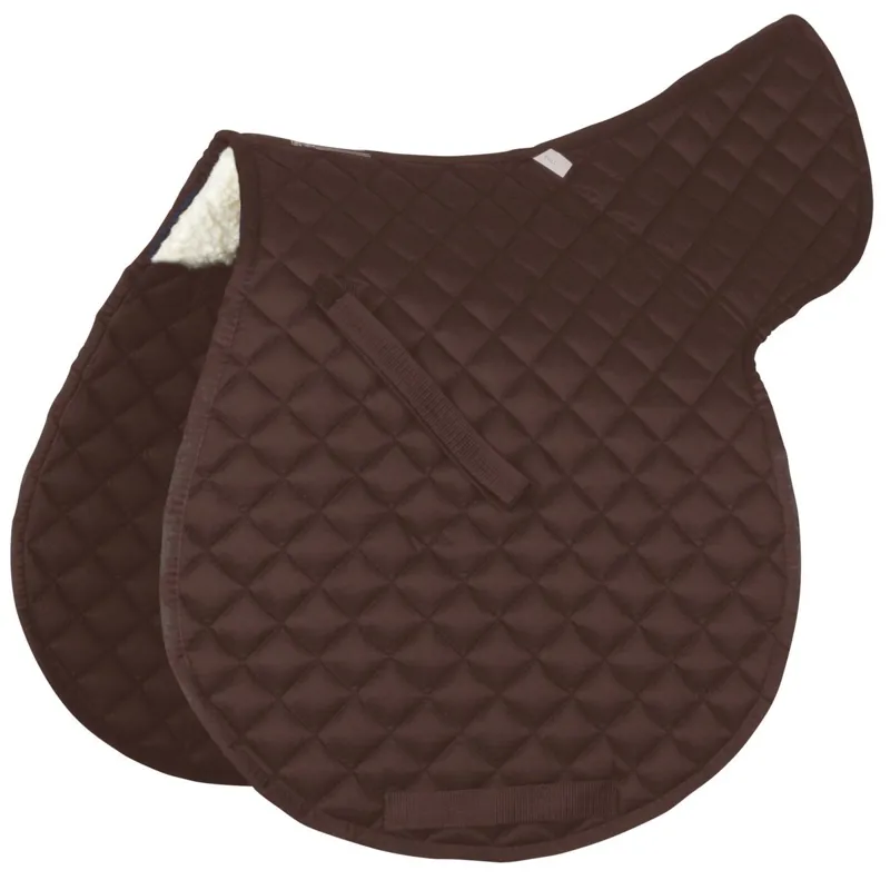 Roma Grand Prix All Purpose Saddle Pad - Brown