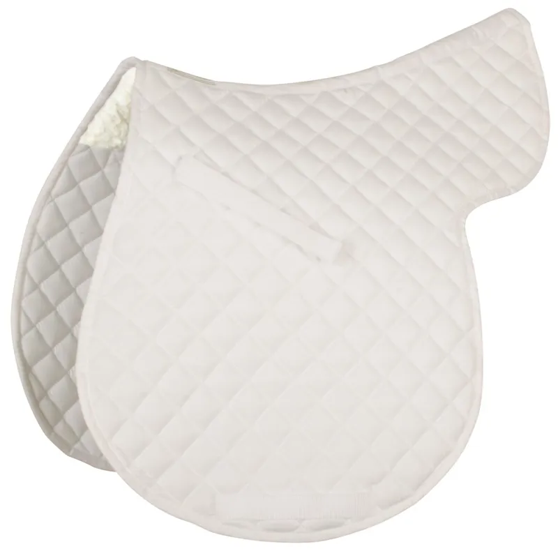 Roma Grand Prix All Purpose Saddle Pad - White