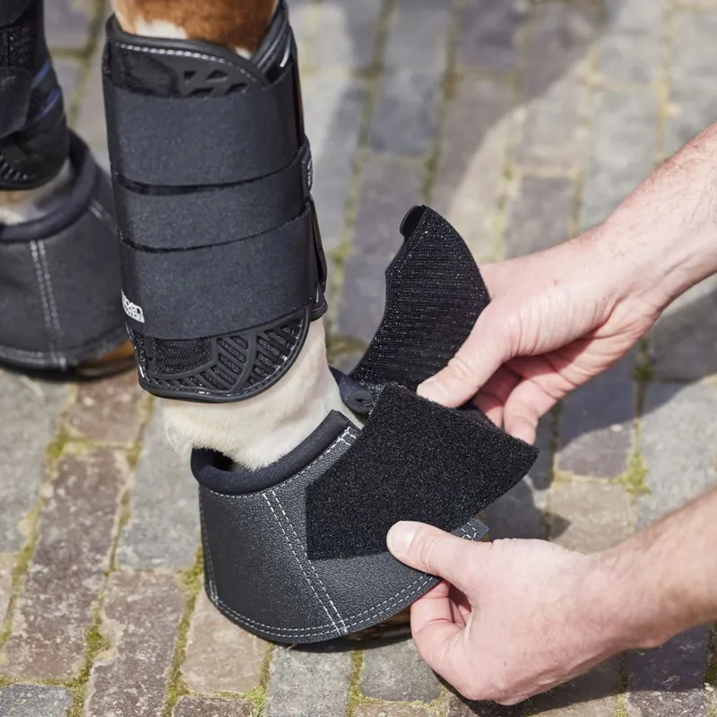Stubben Gravity Jumping Bell Boots - Black-4