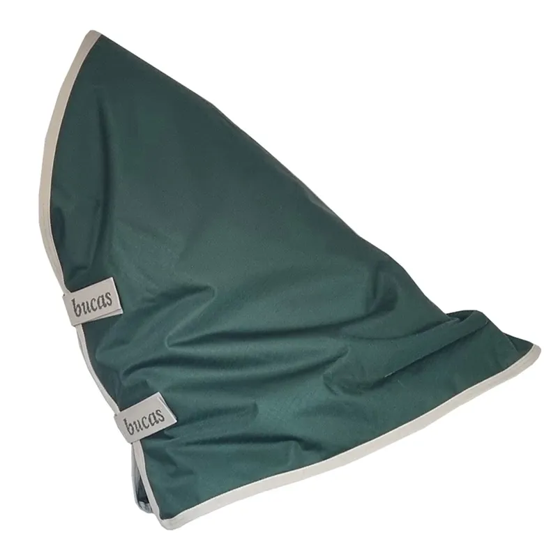 Bucas Greenline Combi 100g Neck Cover - Green/Cream