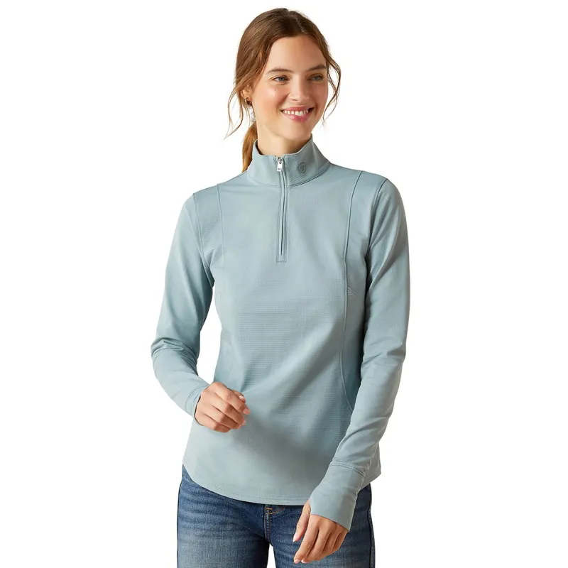 Ariat Gridwork 2.0 1/4 Zip Women's Base Layer - Lead
