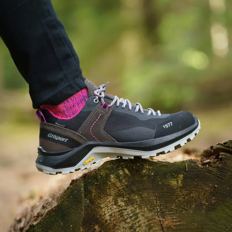 Grisport Trident Womens Hiking Shoes - Grey-4