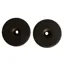Grooming Deluxe Silicone Bit Guards 2 Pair - Black