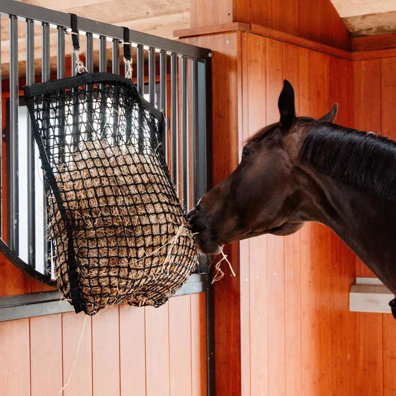 Grooming Deluxe Square Easy Fill Hay Net - Black-5