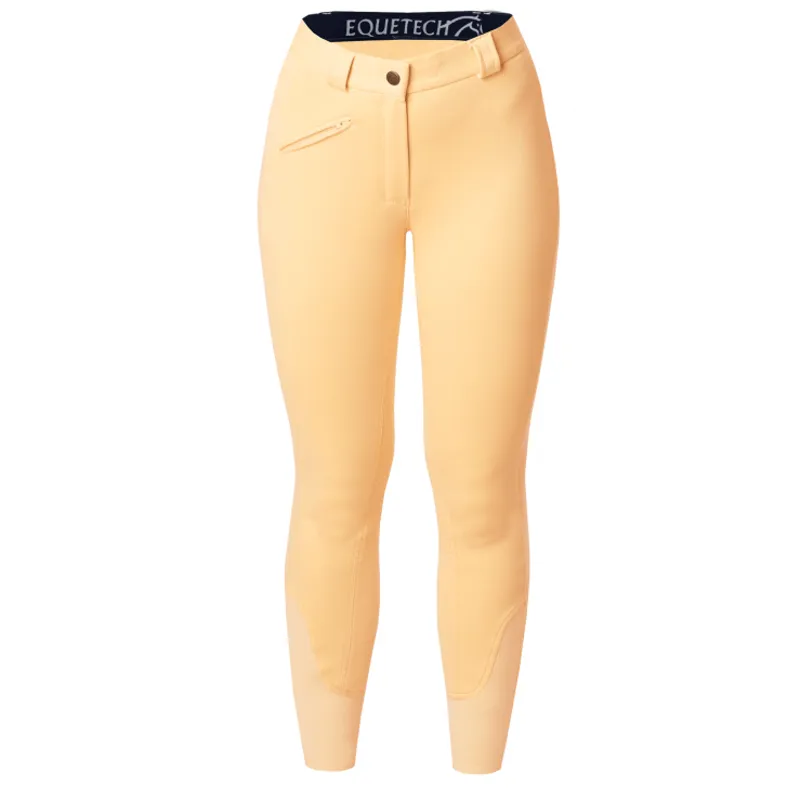 Equetech Grip Full Seat Womens Competition Breeches - Canary