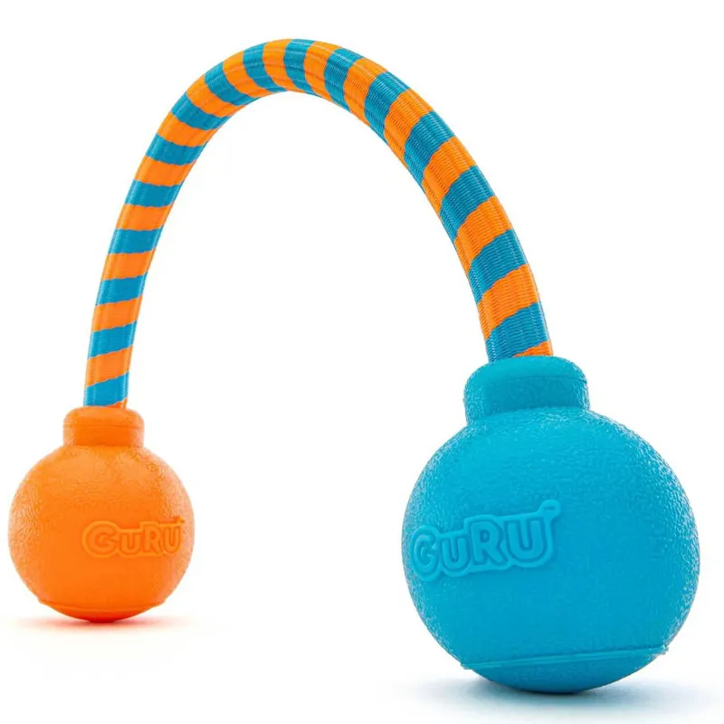 GURU Squeaky Rope Dog Toy