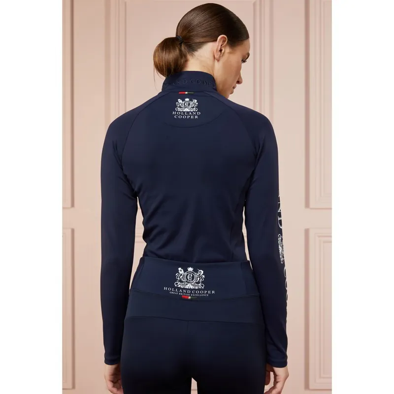Holland Cooper Long Sleeve Women's Base Layer - Ink Navy-1