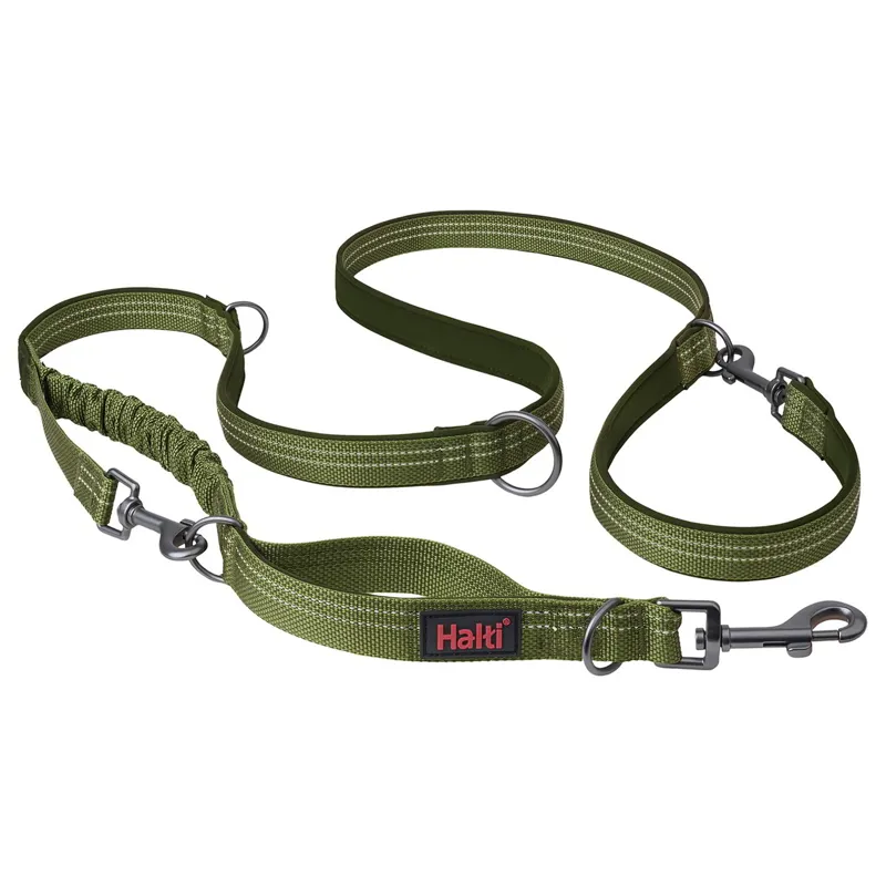Halti Anatomy Multi-Dog Leash - Green