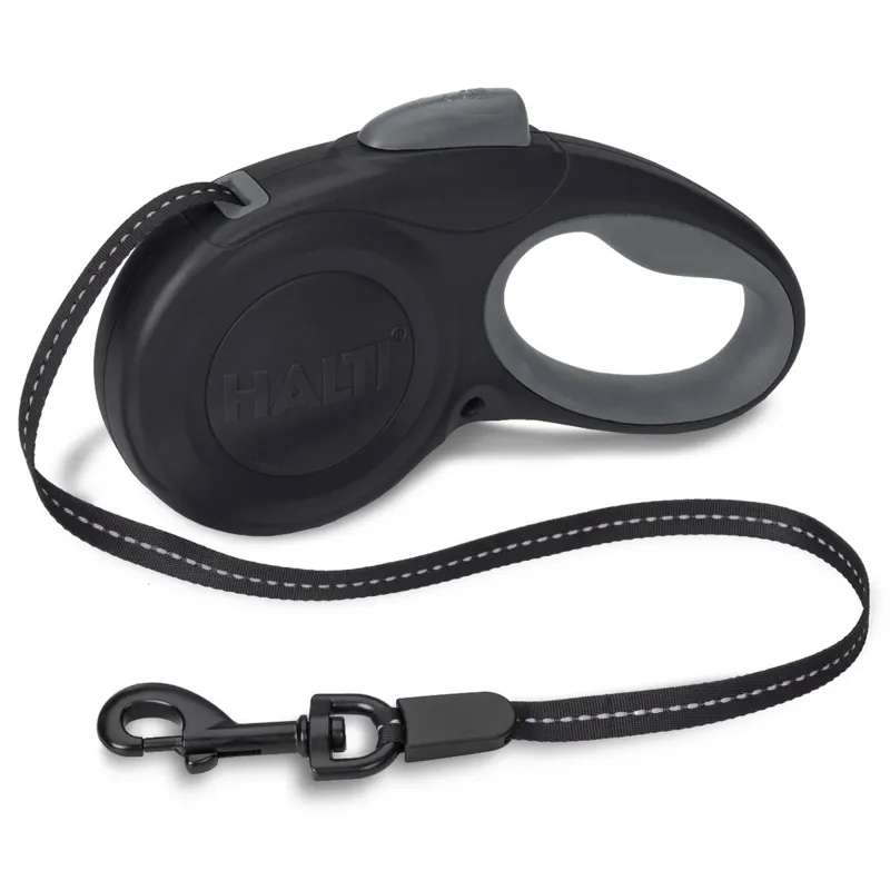 Halti Retractable Dog Leash - Black