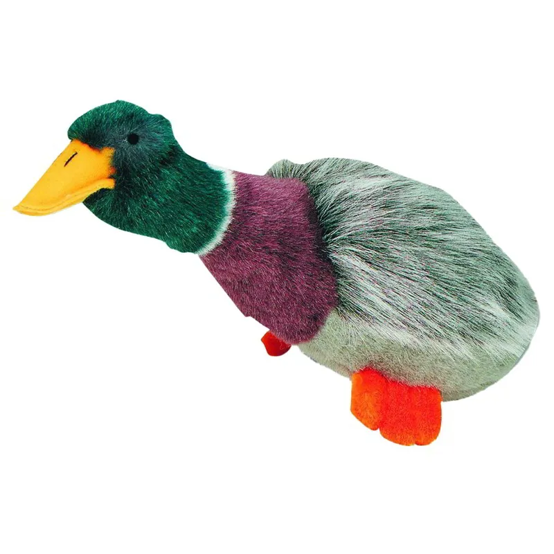 Happy Pet Migrator Mallard Plush Dog Toy