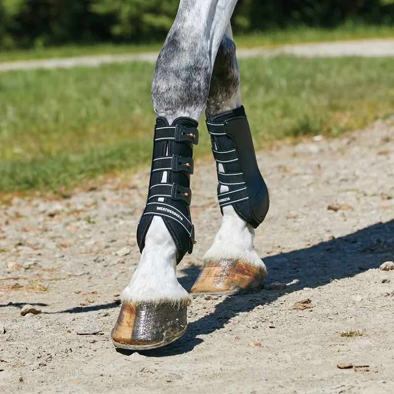 WeatherBeeta Tough-Tec Hard Shell Dressage Boots - Black-10
