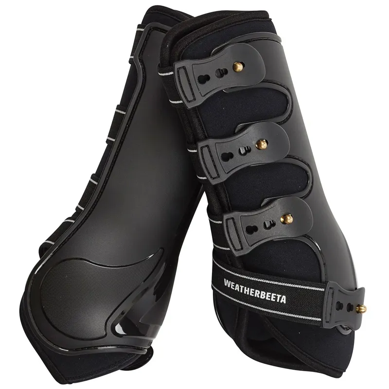 WeatherBeeta Tough-Tec Hard Shell Dressage Boots - Black