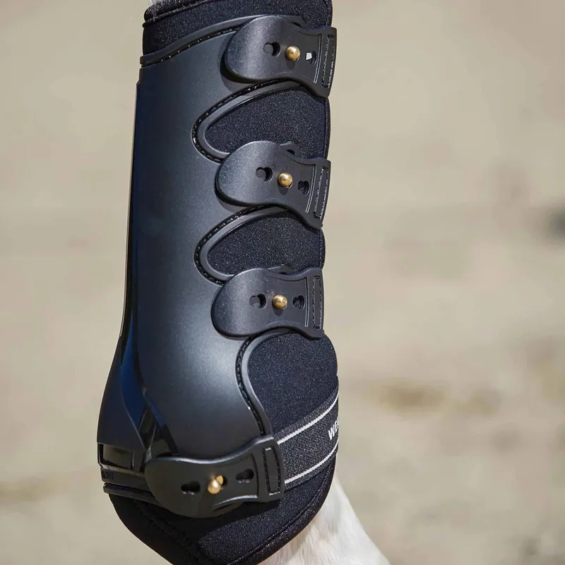 WeatherBeeta Tough-Tec Hard Shell Dressage Boots - Black-5