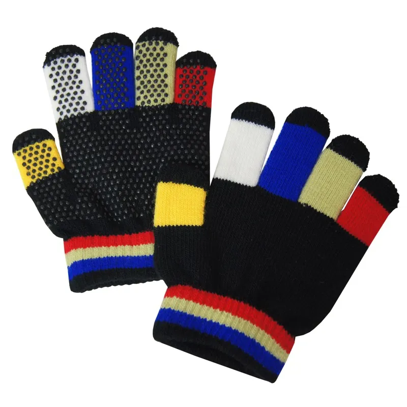 Harlequin Magic Junior Riding Gloves - Multicolor-1