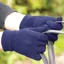 Harlequin Magic Adult Riding Gloves - Navy