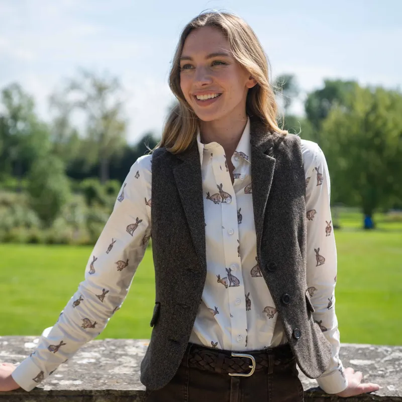 Toggi Harrow Ladies Vest - Russet Tweed-3
