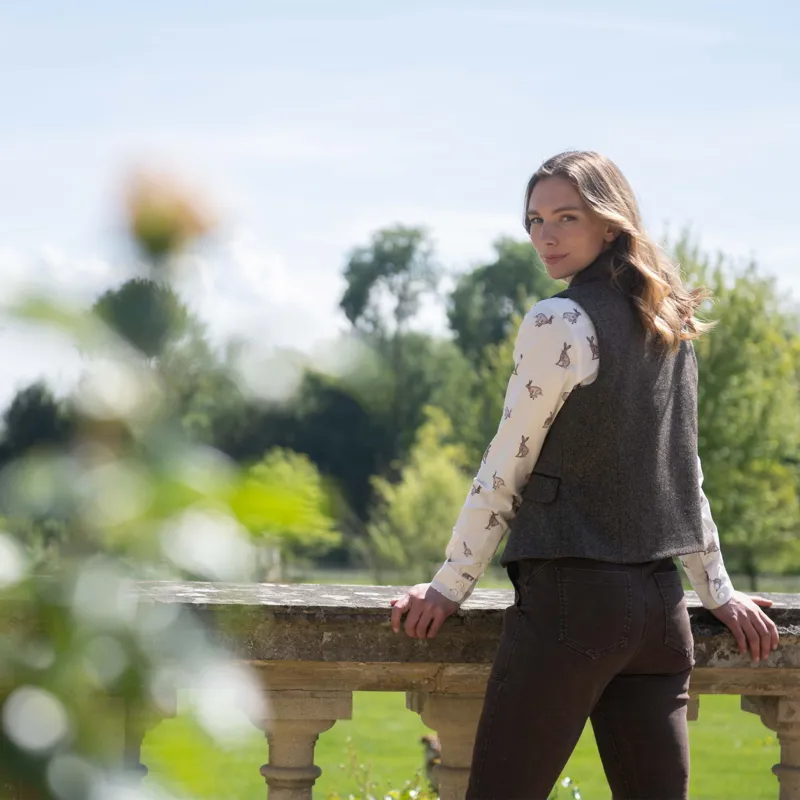 Toggi Harrow Ladies Vest - Russet Tweed-9
