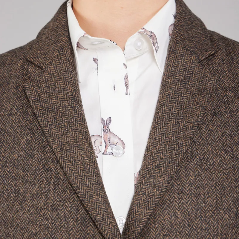 Toggi Harrow Ladies Vest - Russet Tweed-10