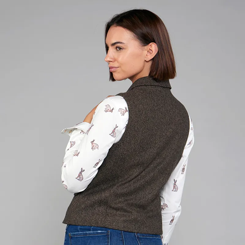 Toggi Harrow Ladies Vest - Russet Tweed-4
