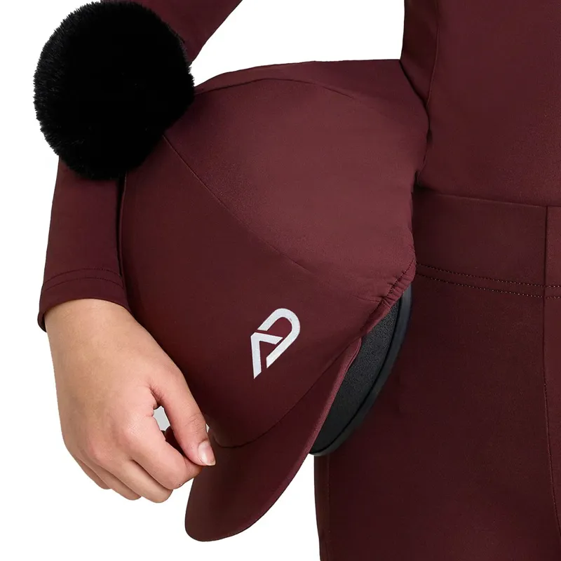 Aztec Diamond Young Rider Helmet Cover - Cherry