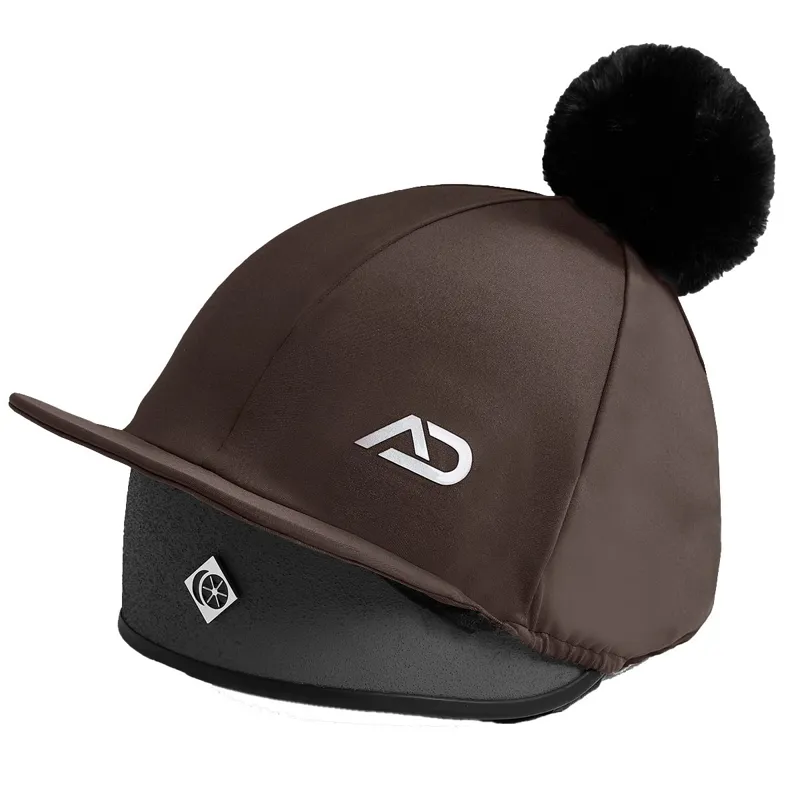 Aztec Diamond Young Rider Helmet Cover - Mocha