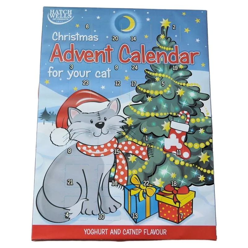 Hatchwells Christmas Advent Calendar for Cats