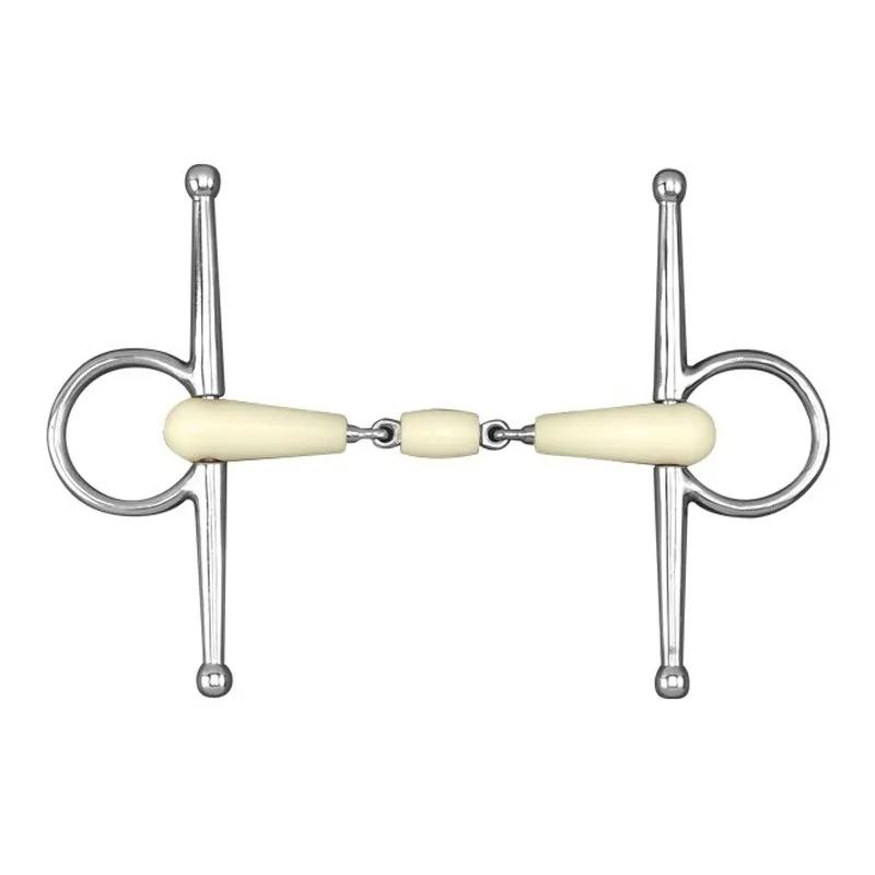 Happy Mouth HB2823 Double Jointed Full Cheek Bit-1