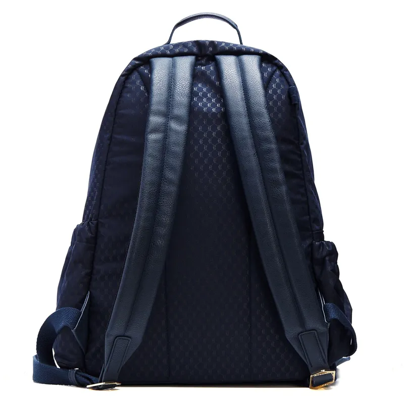 Holland Cooper Burghley Backpack - Ink Navy Monogram-3