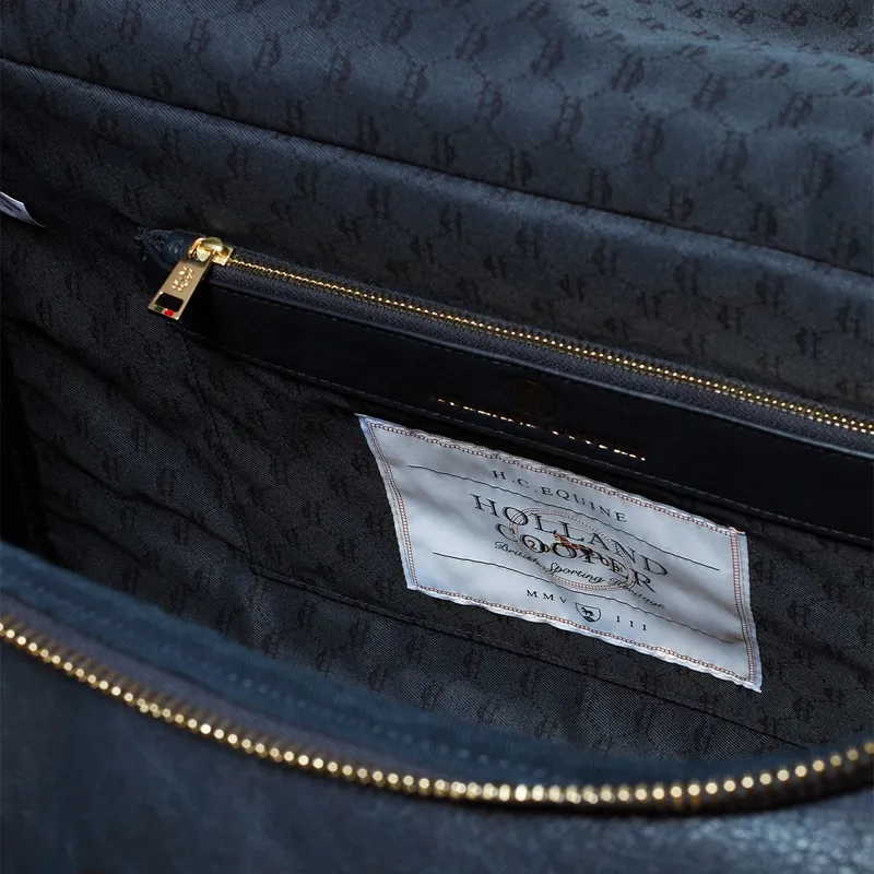 Holland Cooper Equestrian Kit Travel Bag - Ink Navy-8