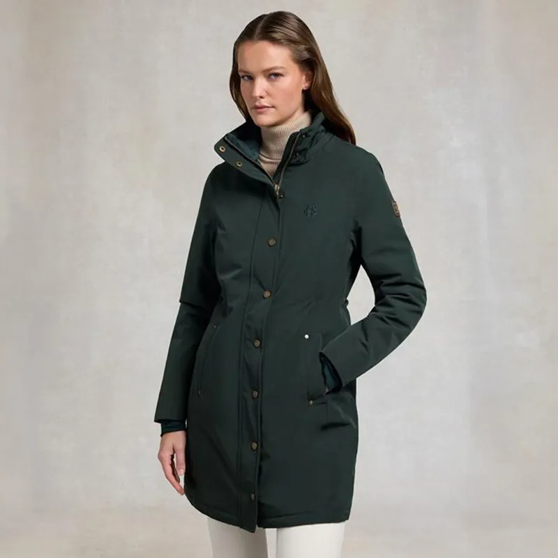 Holland Cooper Team Women's Waterproof Coat - Ivy Green