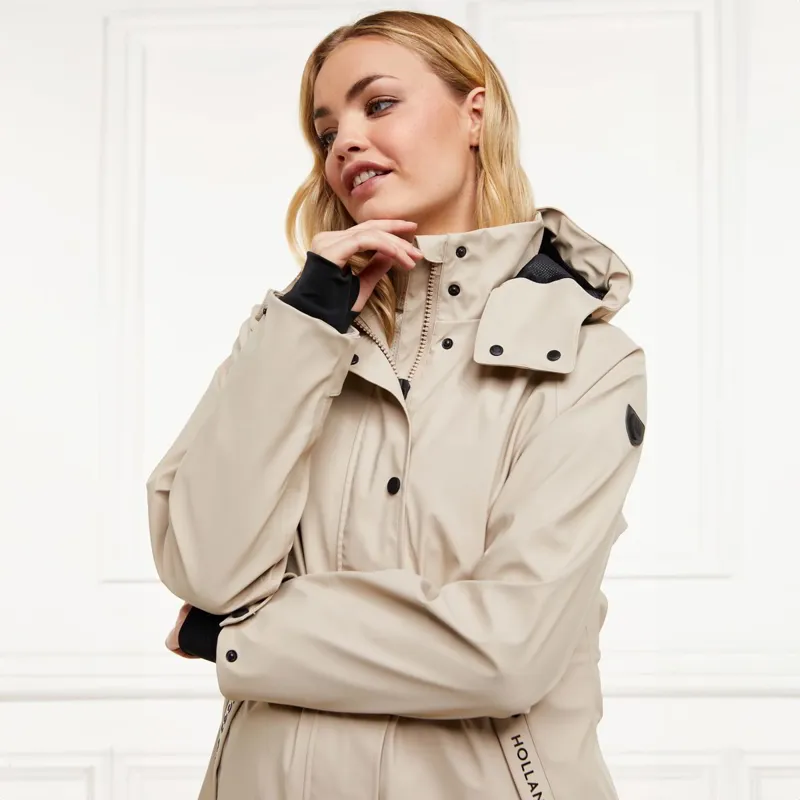 Holland Cooper Chartwell Ladies Rain Parka - Stone-9