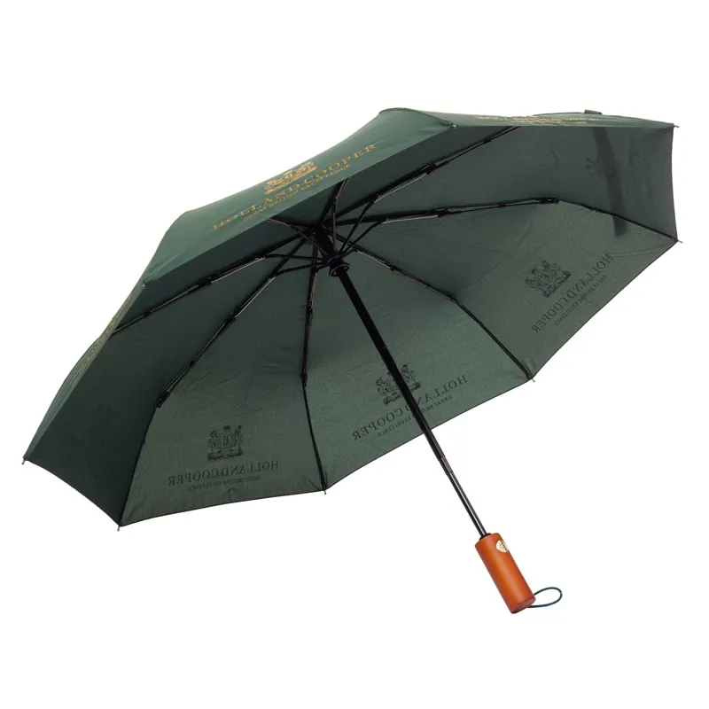 Holland Cooper Mini Umbrella - Racing Green-4