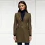 Holland Cooper Highgrove Womens Tailored Coat - Glen Green