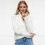 Holland Cooper Tori Half Zip Knit Ladies Sweater - Natural