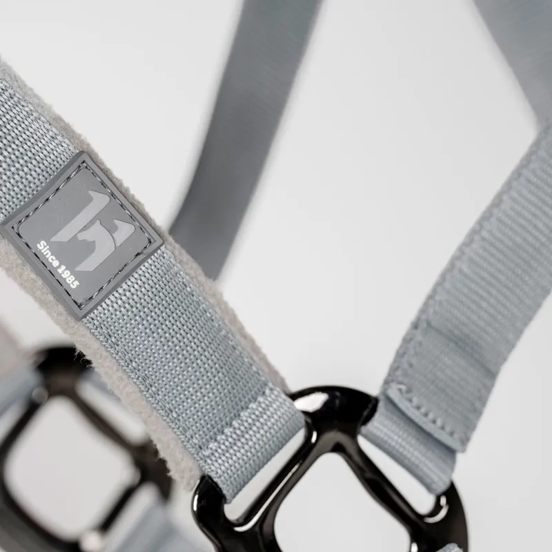 Horseware Newmarket Halter and Lead Rope - Witney Charcoal-2