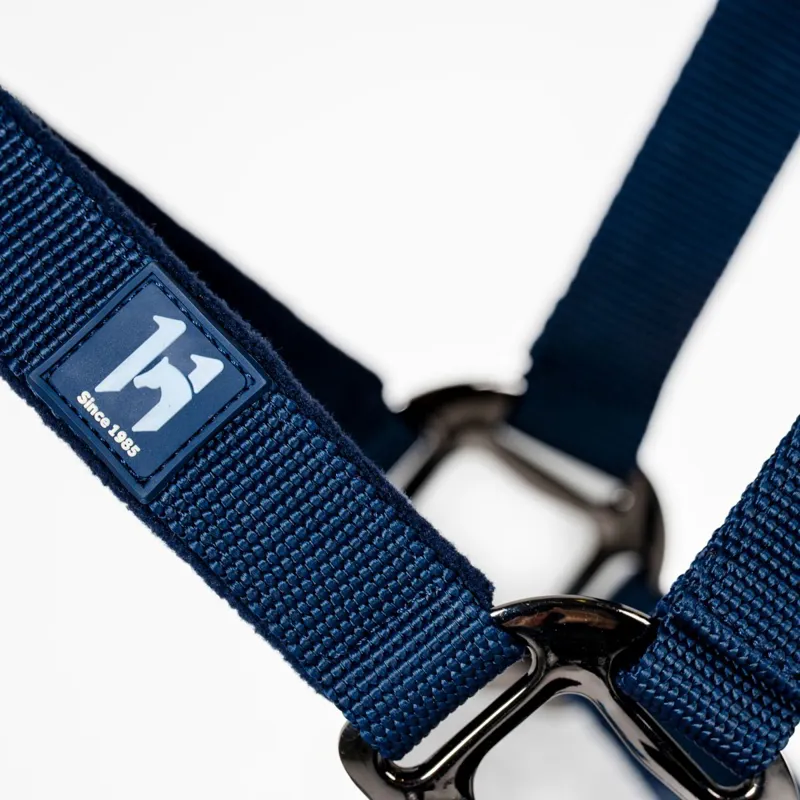Horseware Newmarket Halter and Lead Rope - Witney Navy-3