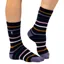 Heat Holders Annika Women's Lite Classic Stripe Crew Socks - Navy