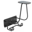 Grooming Deluxe Helmet Holder with Hooks - Black