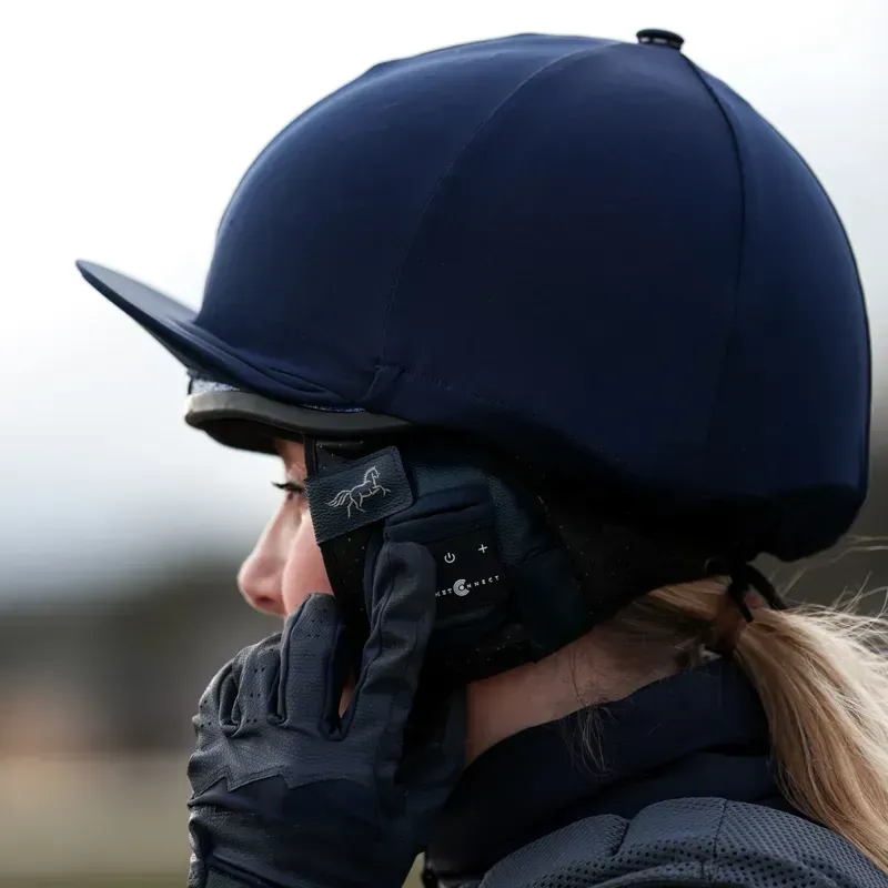 HelmetConnect Bluetooth Speaker Riding Helmet Attachment - Navy-6
