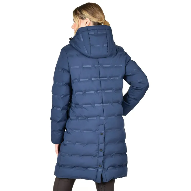 WeatherBeeta Helsinki Heat Seal Womens Quilted Jacket - Navy Iris-2