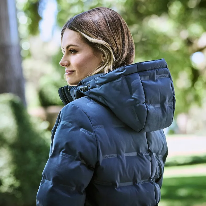 WeatherBeeta Helsinki Heat Seal Womens Quilted Jacket - Navy Iris-7
