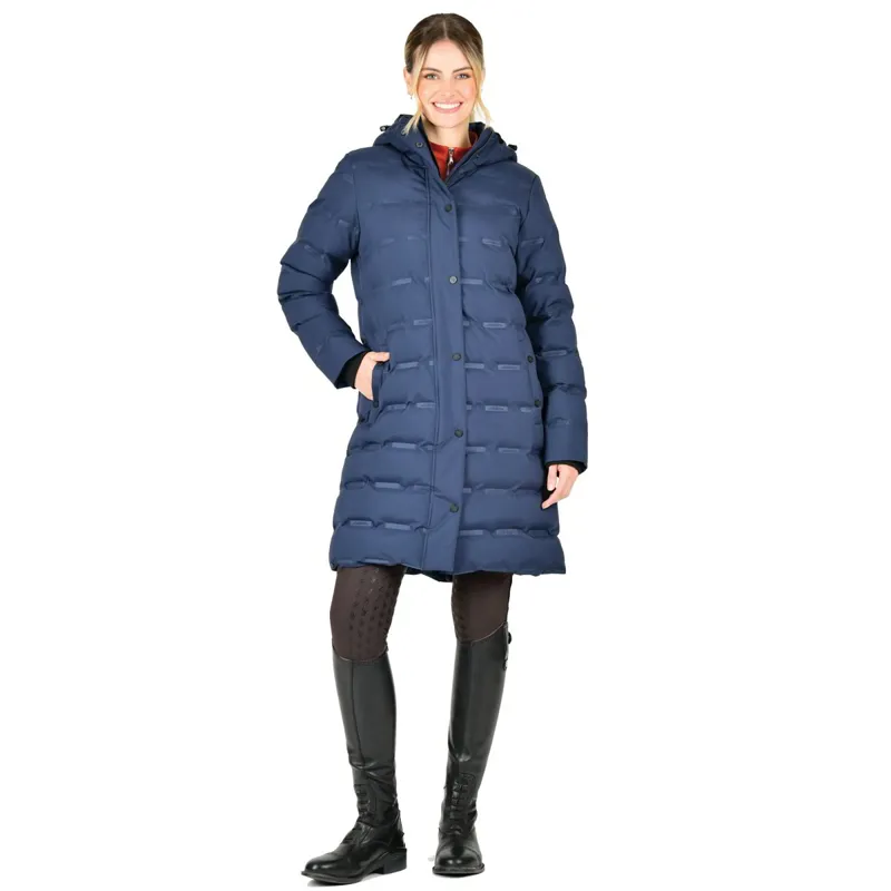 WeatherBeeta Helsinki Heat Seal Womens Quilted Jacket - Navy Iris-11