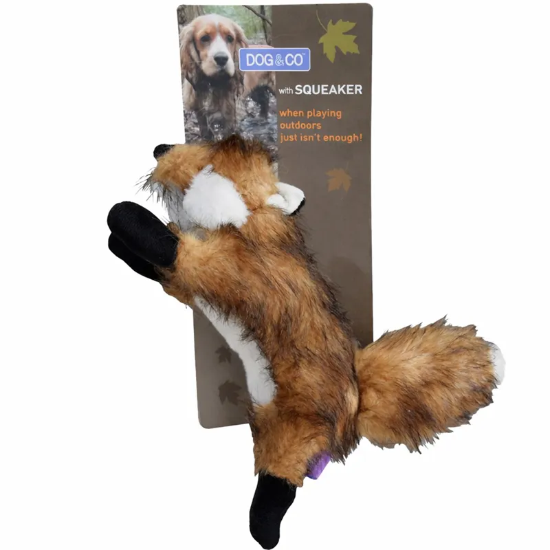 Hem and Boo Country Fox Dog Toy - Large
