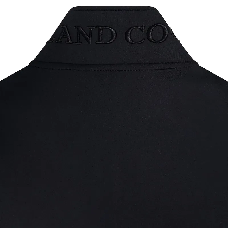 Holland Cooper Henley Training Womens Quarter Zip - Black-4
