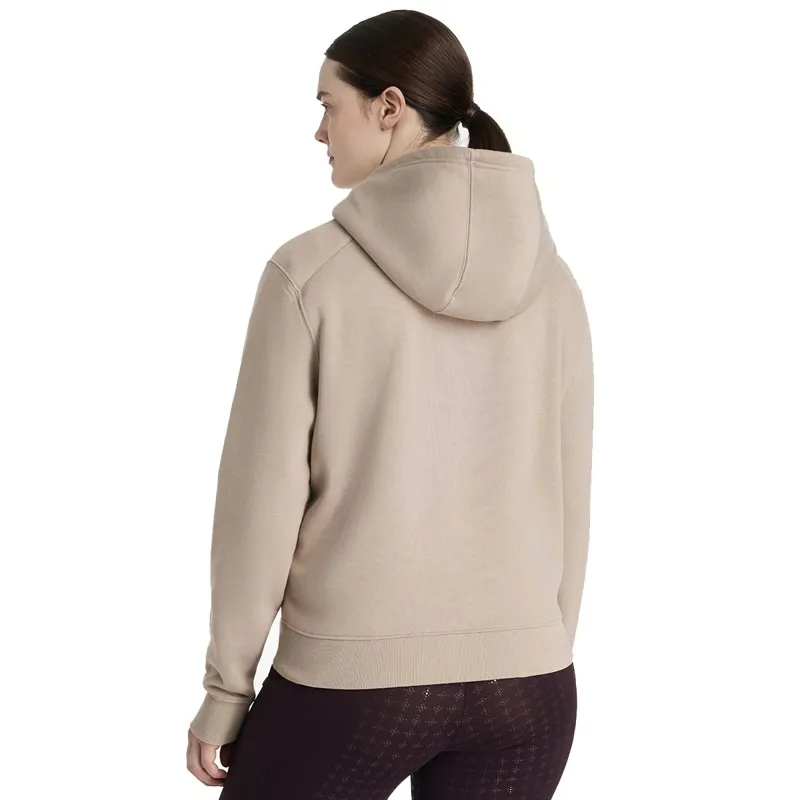 LeMieux Henrietta Women's 1/2 Zip Hoodie - Almond-5