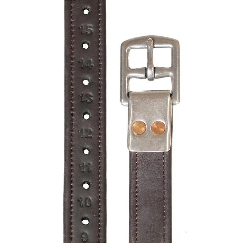 Henry James Calfskin Stirrup Leathers - Havana