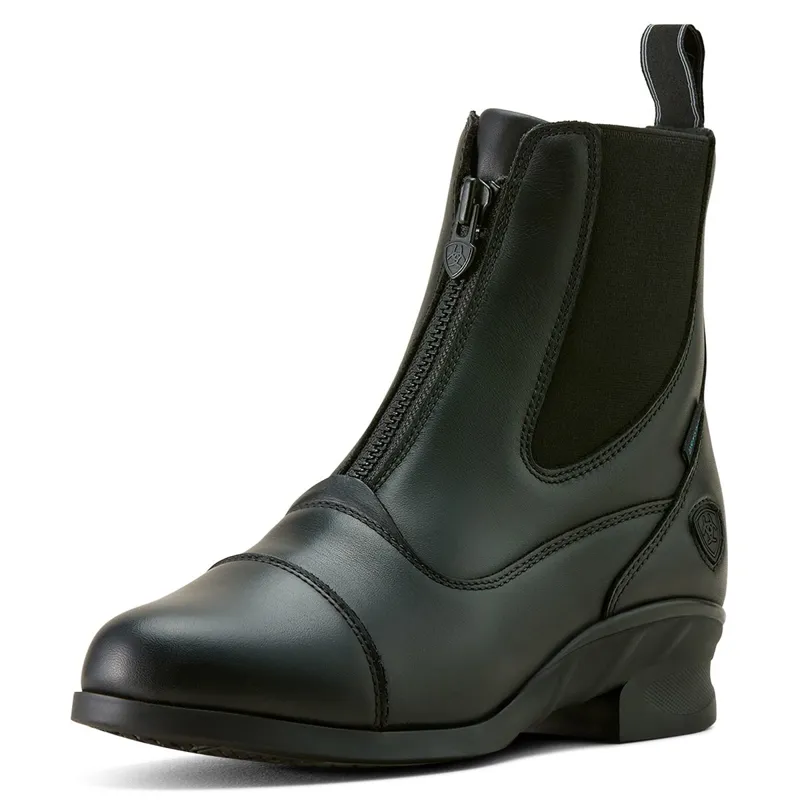 Ariat Heritage Zip Waterproof Womens Paddock Boots - Black