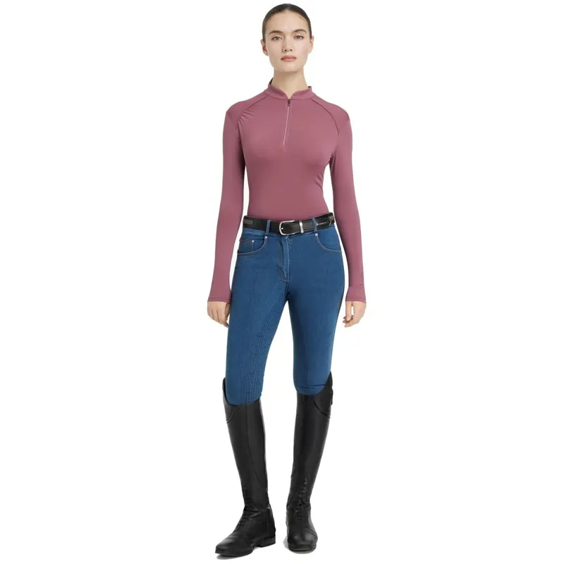 LeMieux Heyden Lightweight Base Layer - Rosewood-1