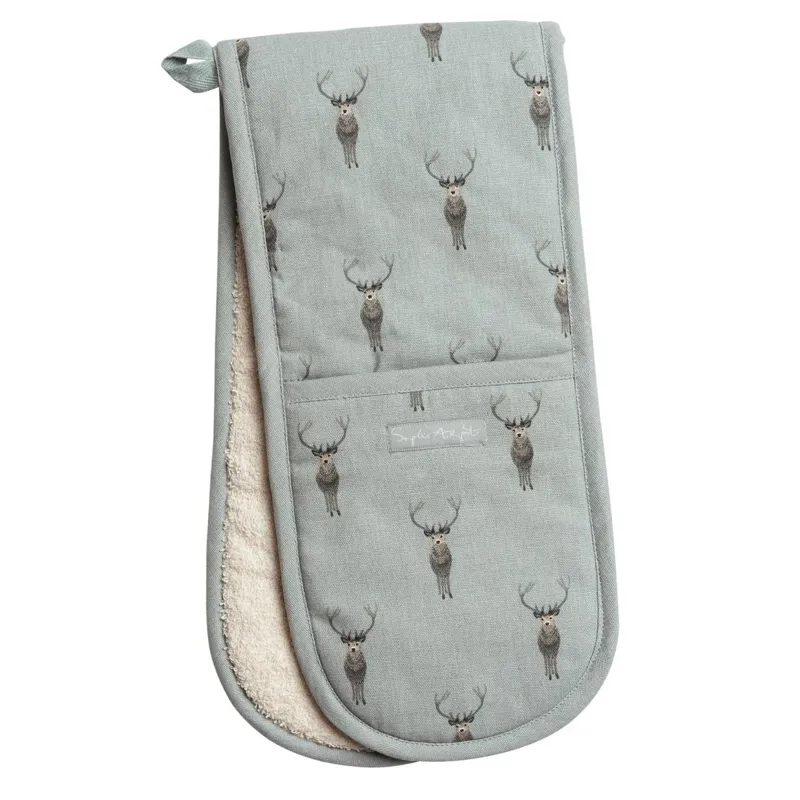 Sophie Allport Oven Mitts - Highland Stag