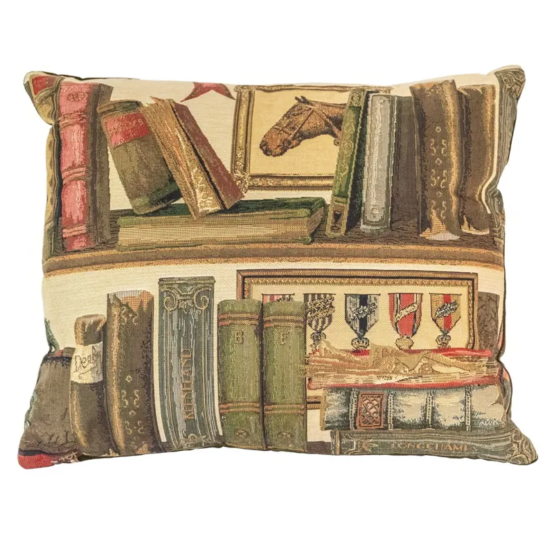 Hines of Oxford Tapestry 15x18in Pillow - Equestrian Library